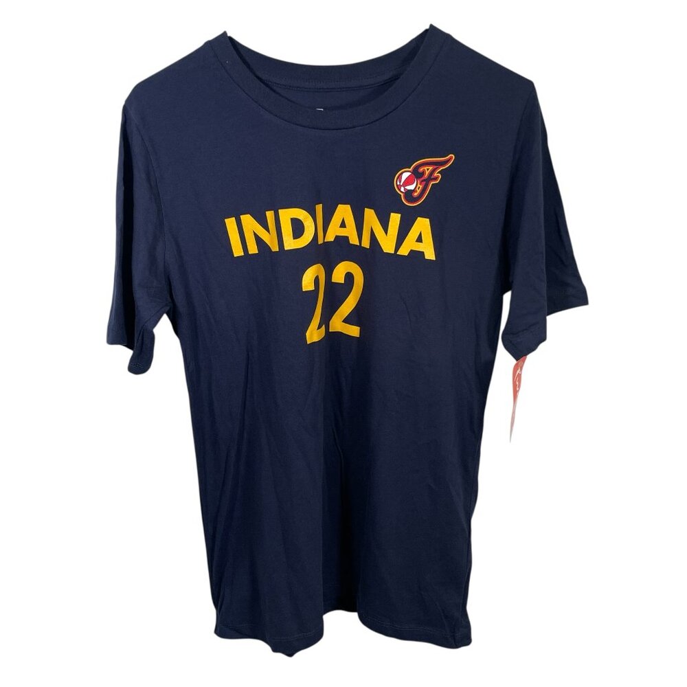 WNBA Caitlin Clark Indiana Fever #22 Jersey T-Shirt Youth XL 18/20 Navy Blue New